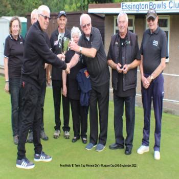 wolverhampton over 50' bowls league.